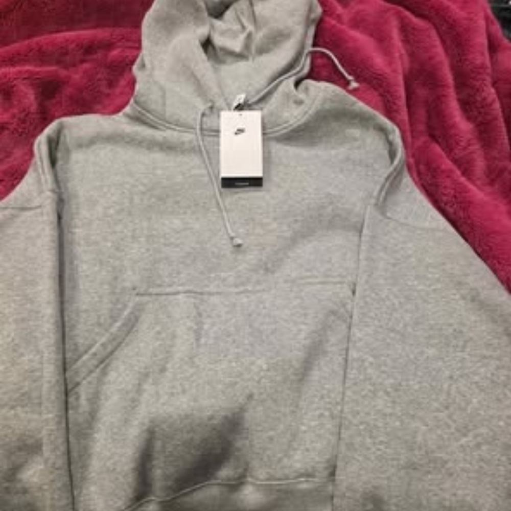 Nike Heather Gray Women's Over Sized Hoodie